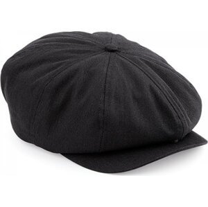 Beechfield Tradiční čepice s kšiltem z těžké prané bavlny Barva: Černá, Velikost: L/XL CB624