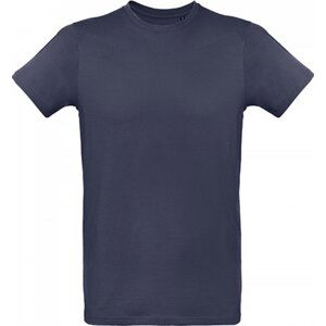 Měkké hladké organické pánské tričko B&C Inspire Plus 175 g/m Barva: modrá námořní, Velikost: 3XL BCTM048