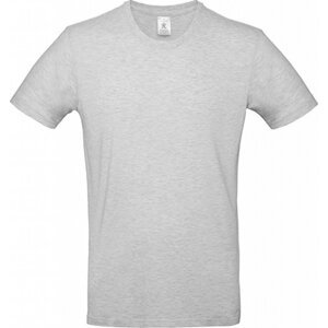 B&C Základní hladké bavlněné pánské triko BC 190 g/m Barva: šedá popelavá melír, Velikost: S BCTU03T