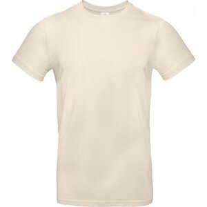 B&C Základní hladké bavlněné pánské triko BC 190 g/m Barva: Přírodní, Velikost: 3XL BCTU03T
