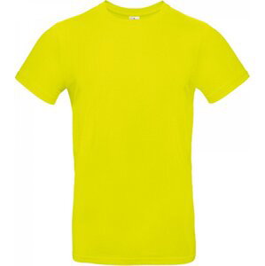 B&C Základní hladké bavlněné pánské triko BC 190 g/m Barva: Limetková žlutá, Velikost: L BCTU03T
