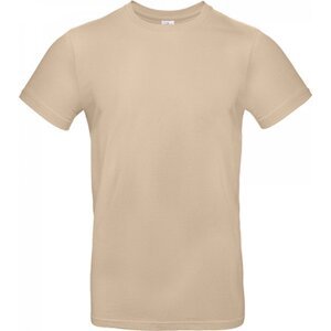 B&C Základní hladké bavlněné pánské triko BC 190 g/m Barva: Písková, Velikost: L BCTU03T