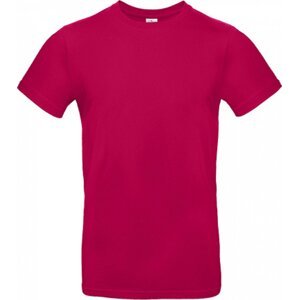 B&C Základní hladké bavlněné pánské triko BC 190 g/m Barva: Fuchsiová, Velikost: M BCTU03T
