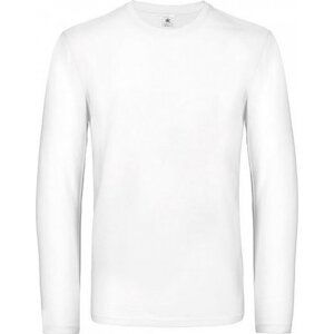 B&C Teplejší unisex tričko BC s dlouhým rukávem Barva: Bílá, Velikost: L BCTU07T