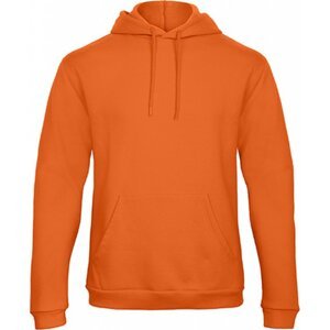 B&C Pánská směsová klokánka BC s kapucí 50% bavlny Barva: oranžová dýňová, Velikost: 3XL BCWUI24
