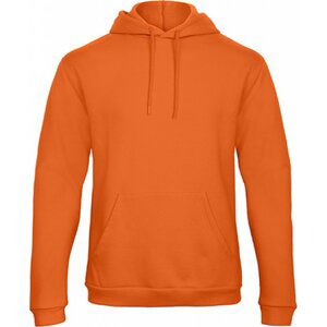 B&C Pánská směsová klokánka BC s kapucí 50% bavlny Barva: oranžová dýňová, Velikost: XXL BCWUI24