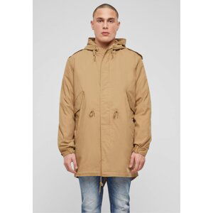 Build Your Brandit Jarní / zimní parka M51 US Urban Classics  s odnímatelnou fleecovou podšívkou Barva: Béžová, Velikost: 3XL