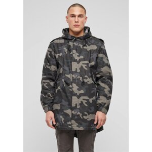 Build Your Brandit Jarní / zimní parka M51 US Urban Classics  s odnímatelnou fleecovou podšívkou Barva: tmavá kamufláž, Velikost: XL