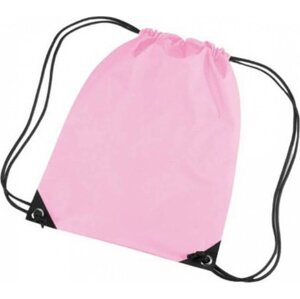 BagBase Voděodolný nylonový sportovní sáček 11 l Barva: růžová jemná, Velikost: 33 x 45 cm BG10