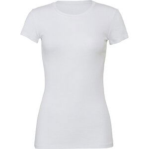 Bella+Canvas Dámské lehké prodloužené tričko Bella Favorite Barva: Bílá, Velikost: S BL6004