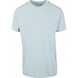 Build Your Brand Pevné úzké dlouhé triko s kulatým lemem 200g/m Barva: modrá pastelová, Velikost: S BY004