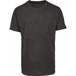 Build Your Brand Pánské bavlněné tričko sprejového designu Dye Tee Barva: Darkgrey (Spray Dye), Velikost: XL BY072