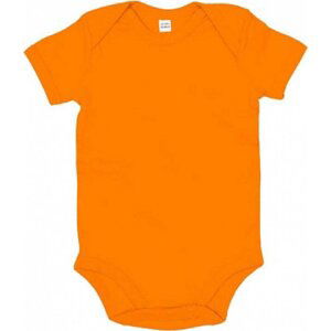 Dětské dupačky Babybugz  z organické bavlny 200 g/m Barva: Orange, Velikost: 0-3 měsíců BZ10