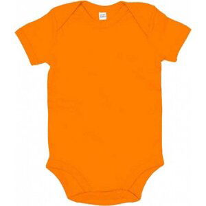 Dětské dupačky Babybugz  z organické bavlny 200 g/m Barva: Orange, Velikost: 6-12 měsíců BZ10