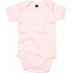Dětské dupačky Babybugz  z organické bavlny 200 g/m Barva: Powder Pink, Velikost: 0-3 měsíců BZ10