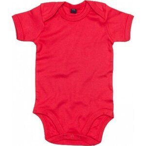 Dětské dupačky Babybugz  z organické bavlny 200 g/m Barva: Red, Velikost: 3-6 měsíců BZ10