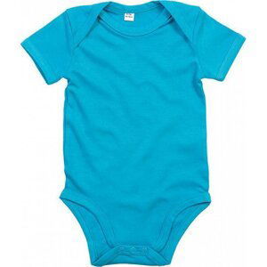 Dětské dupačky Babybugz  z organické bavlny 200 g/m Barva: Surf Blue, Velikost: 3-6 měsíců BZ10