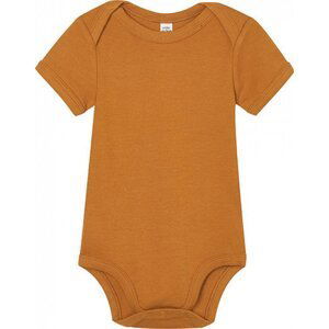 Dětské dupačky Babybugz  z organické bavlny 200 g/m Barva: toffee, Velikost: 3-6 měsíců BZ10