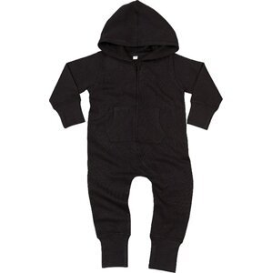 Babybugz Jednovrstvý dětský overal z mimořádně měkkého úpletu 250 g/m Barva: Black, Velikost: 18-24 měsíců BZ25