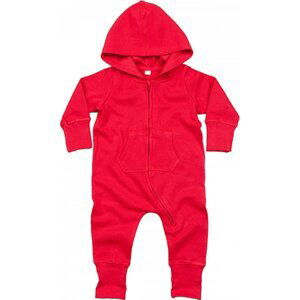 Babybugz Jednovrstvý dětský overal z mimořádně měkkého úpletu 250 g/m Barva: Red, Velikost: 12-18 měsíců BZ25