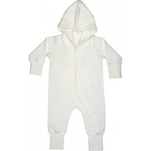 Babybugz Jednovrstvý dětský overal z mimořádně měkkého úpletu 250 g/m Barva: Vanilla, Velikost: 12-18 měsíců BZ25