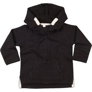 Babybugz Kabátek s kapucí pro miminka z měkkého materiálu Barva: Černá, Velikost: 4-5 let BZ32