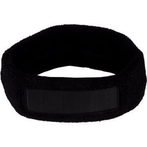 Printwear Sportovní unisex čelenka se štítkem pro potisk a nášivku Barva: Černá C1522