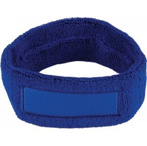 Printwear Sportovní unisex čelenka se štítkem pro potisk a nášivku Barva: modrá královská C1522