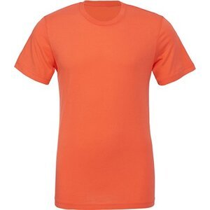 Bella+Canvas Vypasovné slim fit měkčené tričko v unisex střihu Barva: korálová, Velikost: L CV3001