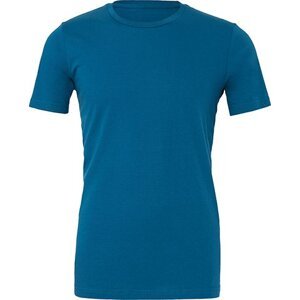 Bella+Canvas Vypasovné slim fit měkčené tričko v unisex střihu Barva: modrá petrolejová, Velikost: M CV3001