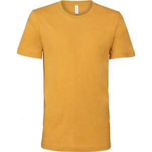 Bella+Canvas Vypasovné slim fit měkčené tričko v unisex střihu Barva: žlutá hořčicová, Velikost: S CV3001