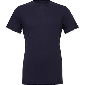 Bella+Canvas Vypasovné slim fit měkčené tričko v unisex střihu Barva: modrá námořní, Velikost: XL CV3001