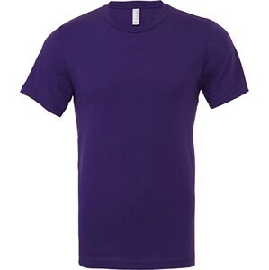 Bella+Canvas Vypasovné slim fit měkčené tričko v unisex střihu Barva: Fialová, Velikost: S CV3001