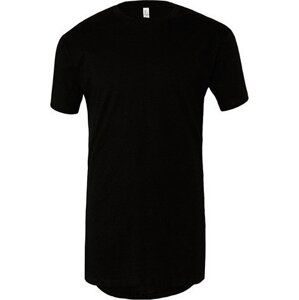 Bella+Canvas Pánské tričko Urban v prodloužené délce Barva: Černá, Velikost: XL CV3006