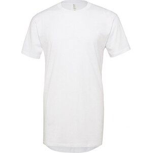 Bella+Canvas Pánské tričko Urban v prodloužené délce Barva: Bílá, Velikost: XXL CV3006