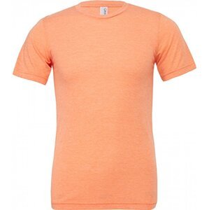 Bella+Canvas Unisex tričko trojsměsové pro melírový efekt Barva: Oranžová, Velikost: XL CV3413