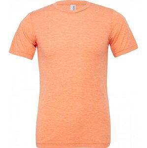 Bella+Canvas Unisex tričko trojsměsové pro melírový efekt Barva: Oranžová, Velikost: M CV3413