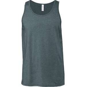 Bella+Canvas Volné lehké unisex tílko Jersey Canvas 145 g/m Barva: šedomodrá melír, Velikost: XXL CV3480