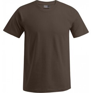 Pánské pevné prémiové triko Promodoro 100% bavlna Barva: Hnědá, Velikost: 3XL E3000