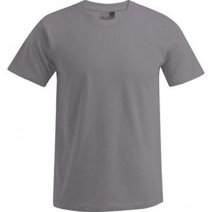 Pánské pevné prémiové triko Promodoro 100% bavlna Barva: šedá světlá, Velikost: 5XL E3000