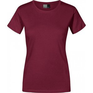 Promodoro Dámské bavlněné tričko Premium T 180 g/m Barva: Červená vínová, Velikost: XS E3005