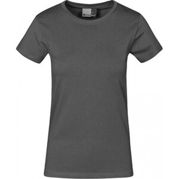 Promodoro Dámské bavlněné tričko Premium T 180 g/m Barva: šedá metalová, Velikost: M E3005