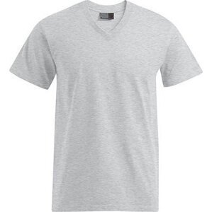 Prémiové tričko do véčka Promodoro bez bočních švů Barva: šedá melír, Velikost: 3XL E3025