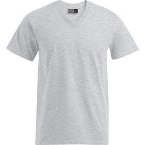 Prémiové tričko do véčka Promodoro bez bočních švů Barva: šedá melír, Velikost: 4XL E3025