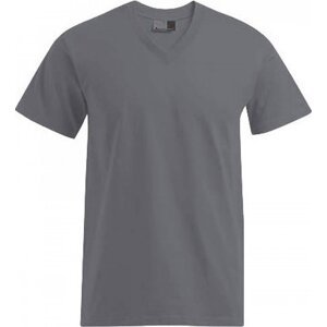 Prémiové tričko do véčka Promodoro bez bočních švů Barva: šedá metalová, Velikost: XXL E3025