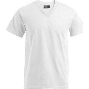 Prémiové tričko do véčka Promodoro bez bočních švů Barva: Bílá, Velikost: 4XL E3025