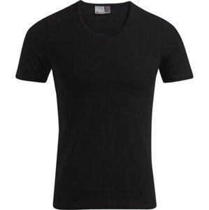 Pánské měkké slim-fit triko na tělo Promodoro 5% elastan 180 g/m Barva: Černá, Velikost: XXL E3081