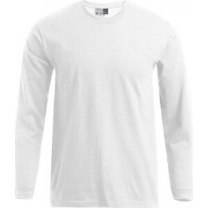 Pánské prémiové bavlněné triko Promodoro s dlouhým rukávem 180 g/m Barva: Bílá, Velikost: L E4099