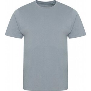 Módní pánské tričko Ecologie z organické bavlny Barva: šedá melír, Velikost: XXL EA001