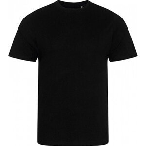 Módní pánské tričko Ecologie z organické bavlny Barva: Černá, Velikost: L EA001